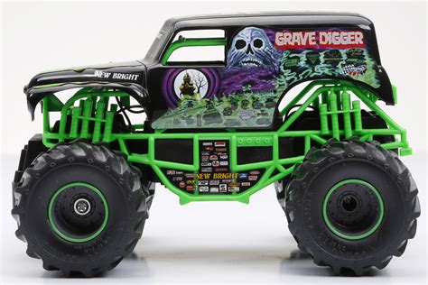 new bright mini grave digger|new bright rc grave digger.